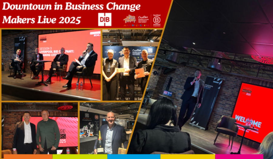 Downtown in Business Change Makers Live 2025 – Wild Thang & DIB Partnership Announcement